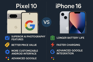 How the Google Pixel 10 is better than the Iphone 16