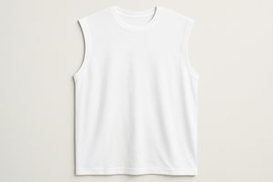 Muscle t shirt white