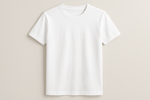 Short sleeve white T shirt